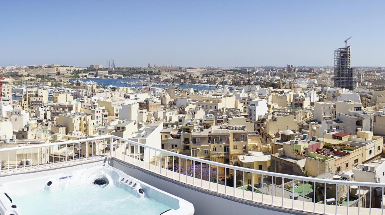Wonderful Apartments With Shared Jacuzzi And Panorama Rooftop Gzira Екстер'єр фото